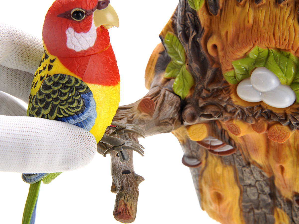 Wall Mount Dancing Bird Toy with Motion Sensor O811273