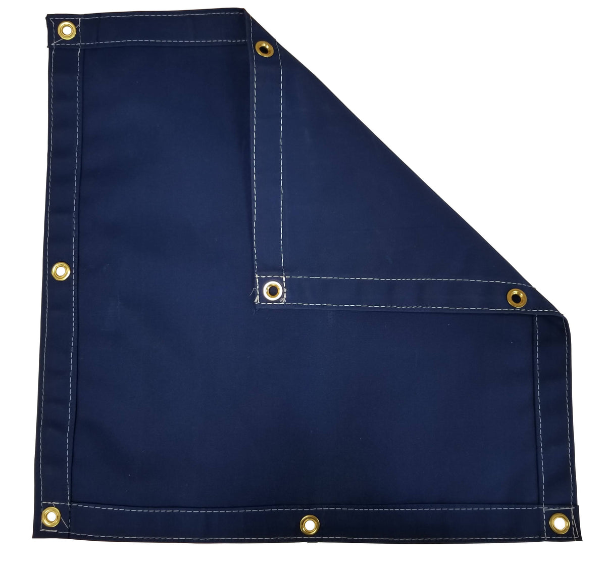 Blue Polyester Canvas Tarp L869481