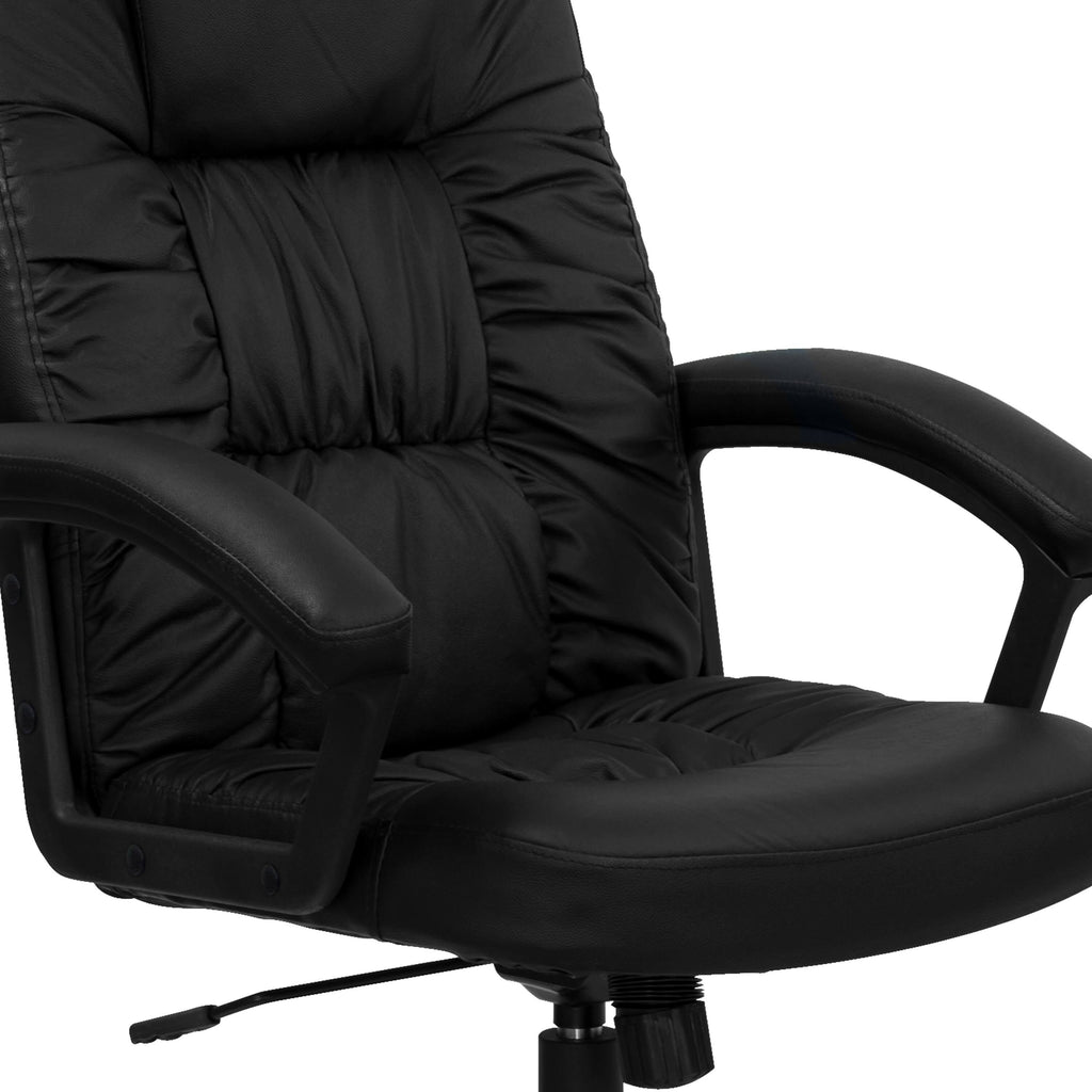 Black LeatherSoft Executive Office Chair O55973