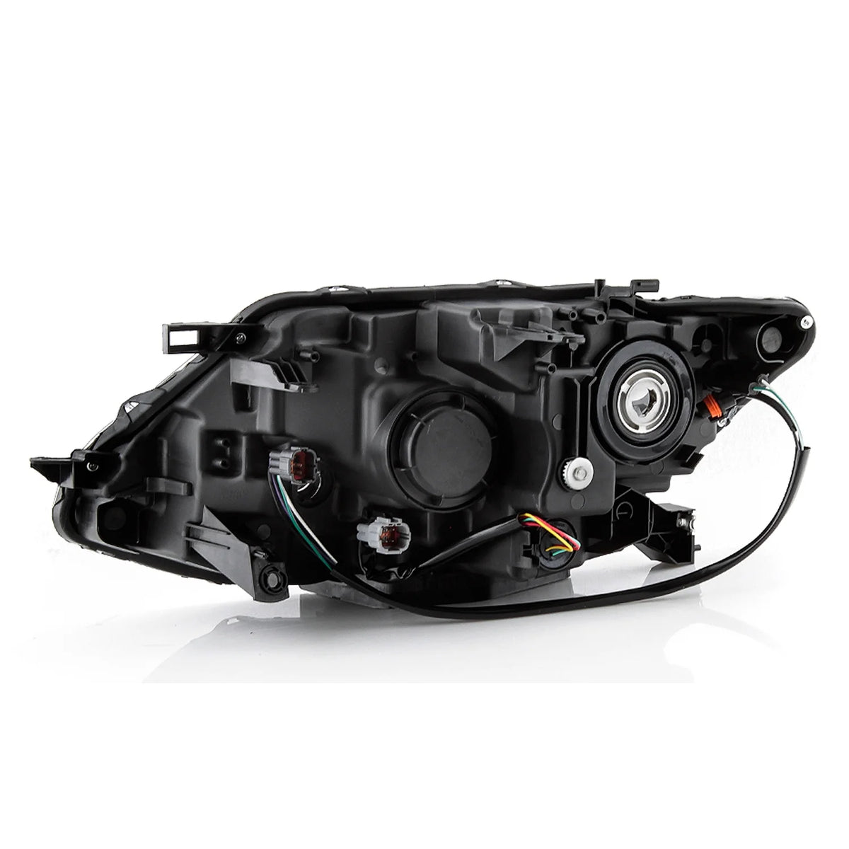 Black Headlights Headlamps Pair Y100