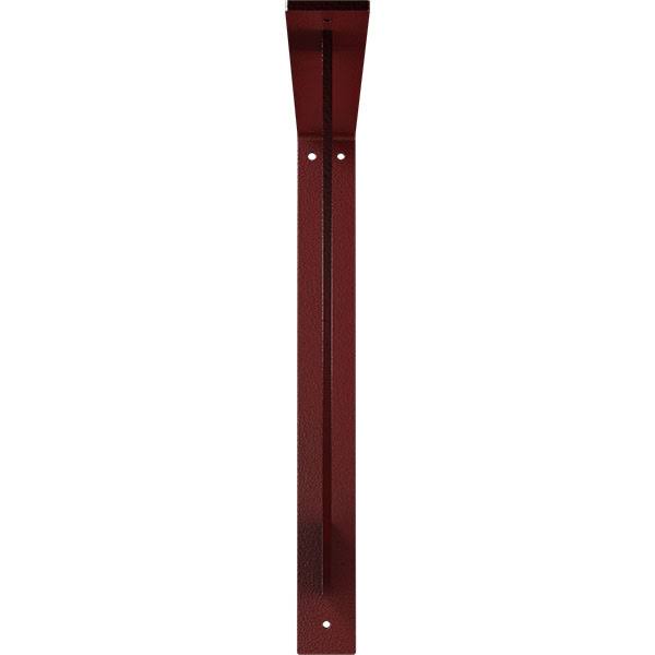 Hammered Bright Red Steel Bracket P15997
