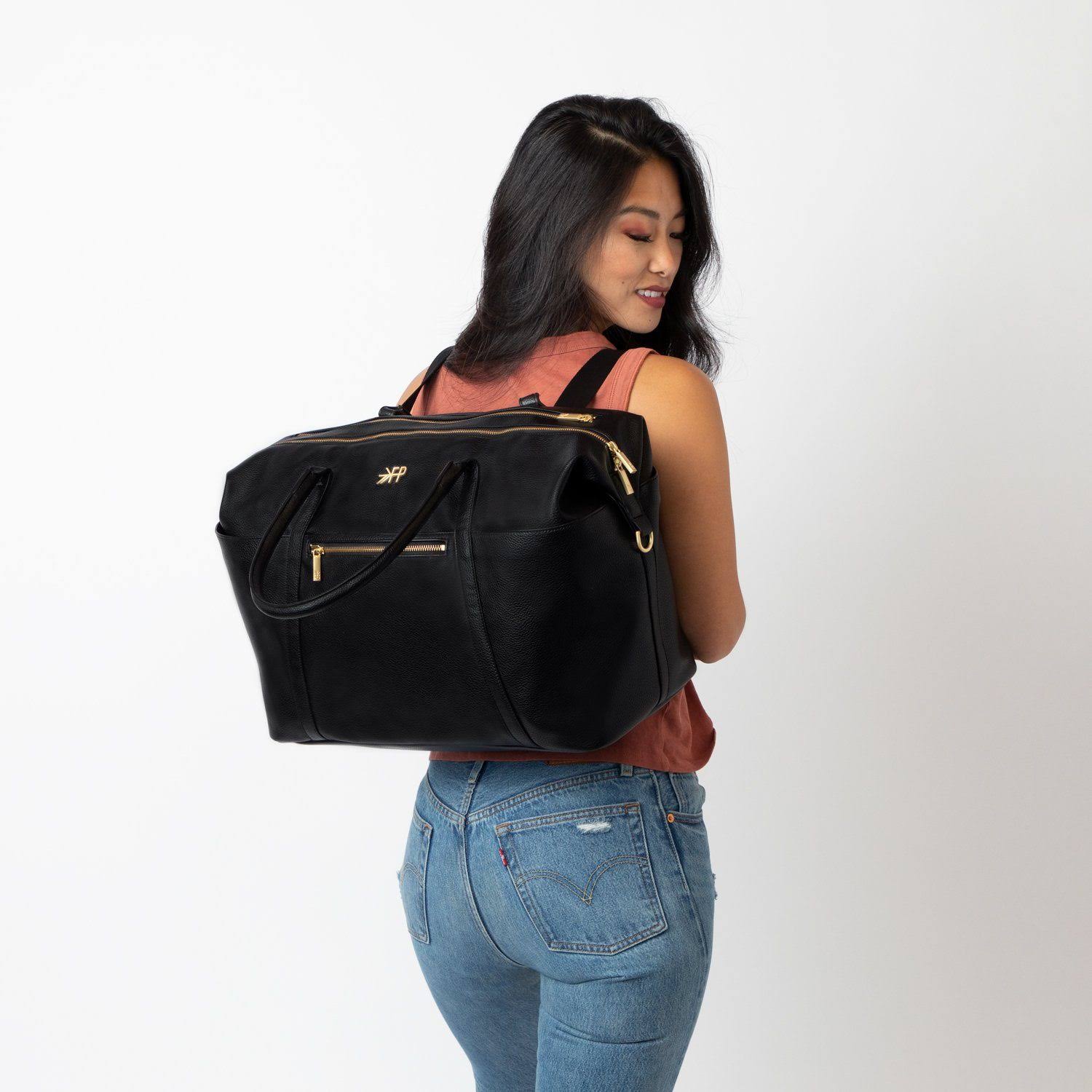 Ebony Weekender Diaper Bag R877