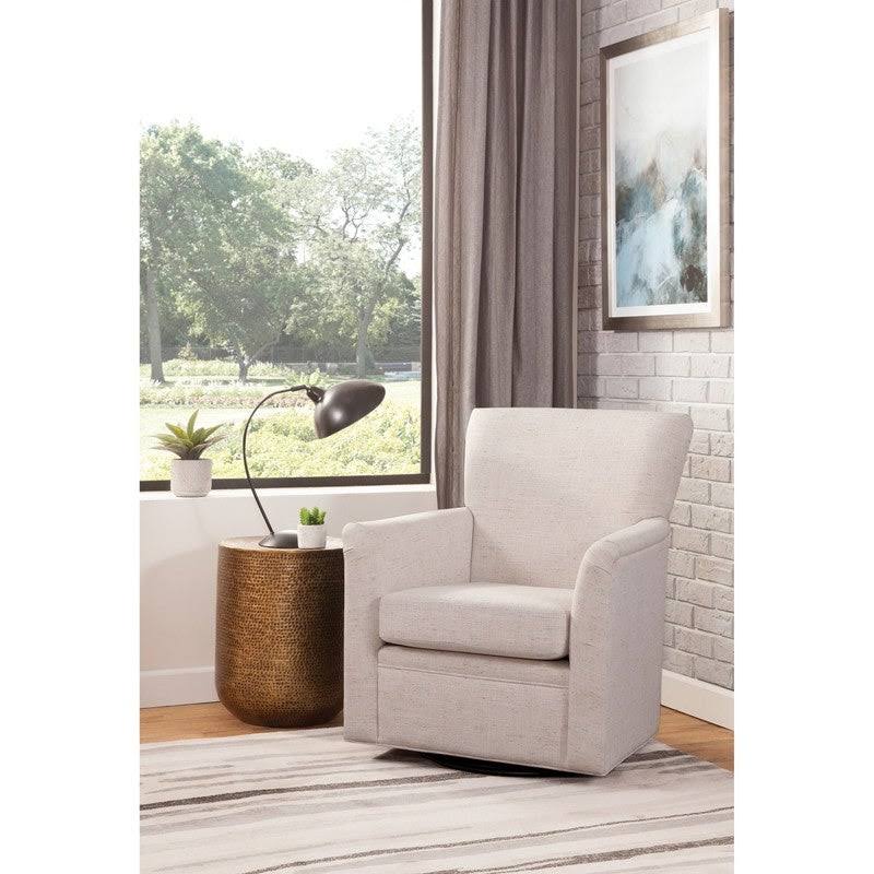 Blush Swivel Rocker Chair Z12989