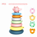 Stacking Rings Soft Toys for Babies W888772
