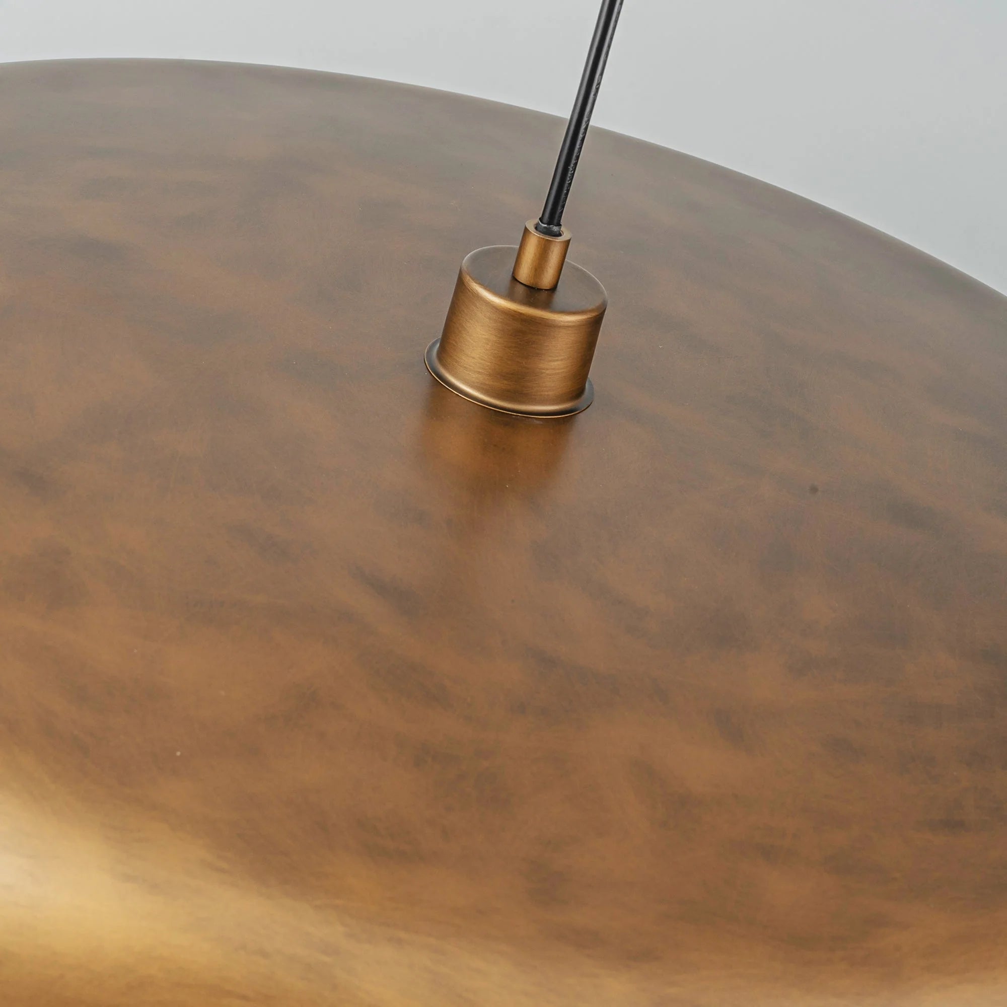 1-Light Dimmable Dome Mid-Century Modern Pendant J833