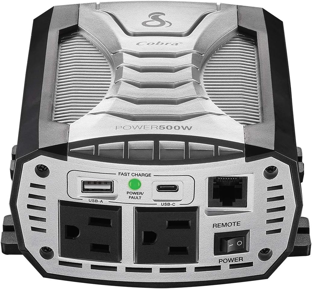 3000W Power Inverter with 4 AC Outlets and 2 USB Ports S327