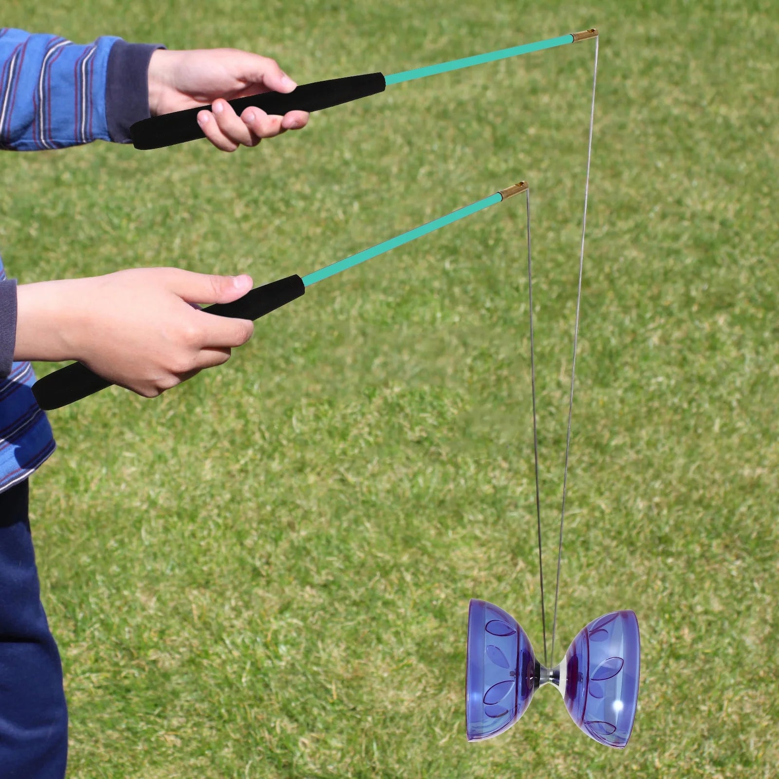 Plastic Diabolo Set Chinese Yoyo Juggling Toy B222