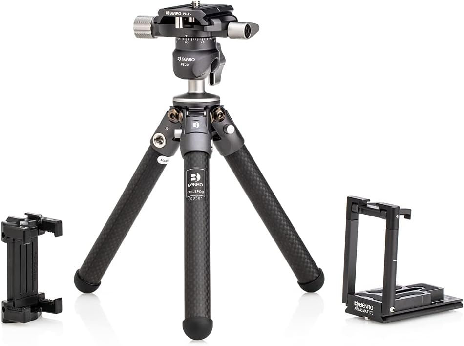 Tablepod Pro Kit with Ballhead and ArcaSmart70 Camera Plate/Smartphone Adapter V15761