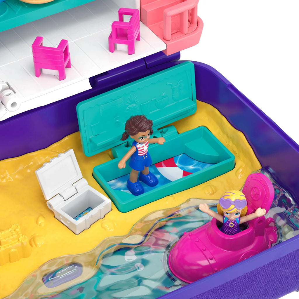 Compact Backpack with 2 Dolls O1241
