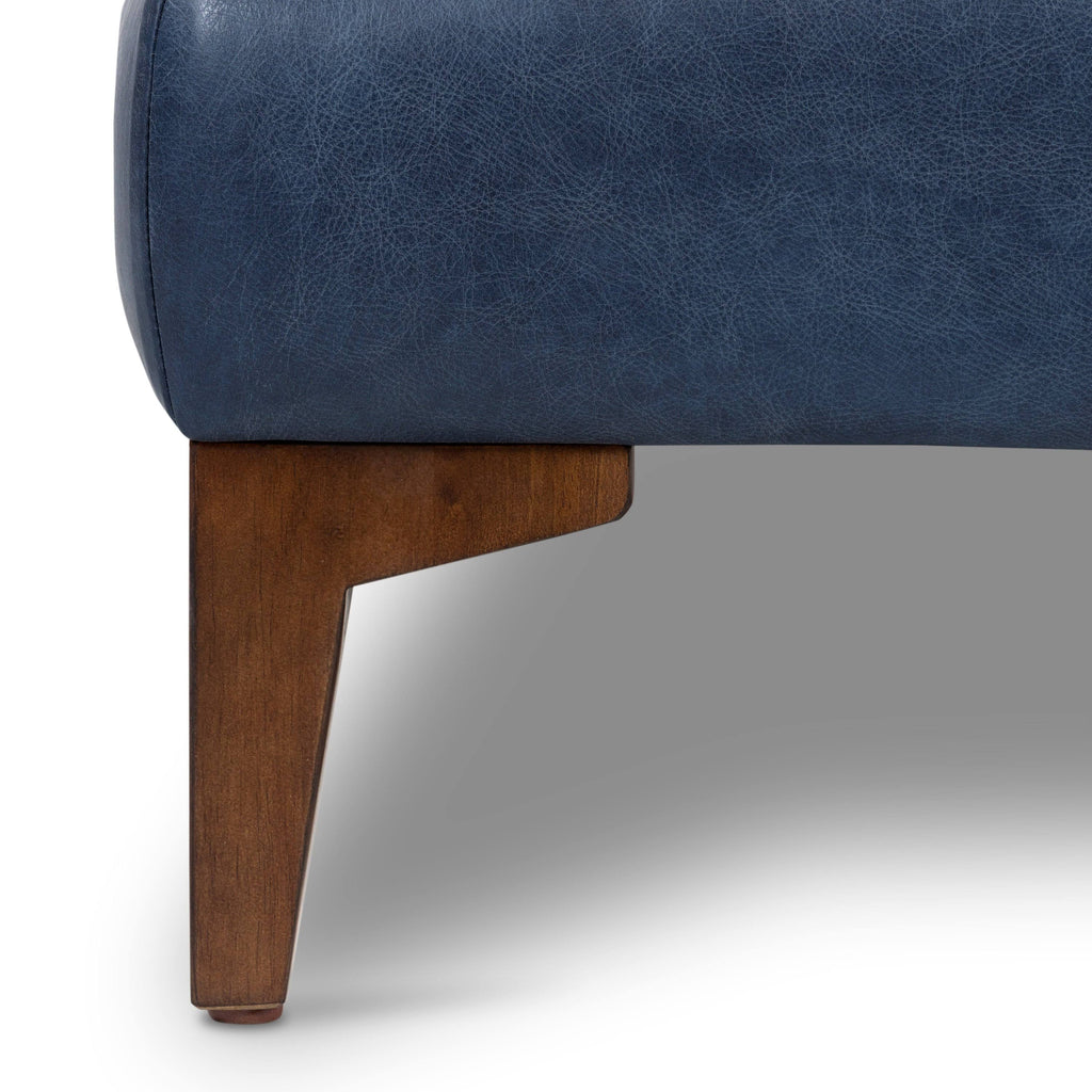 Cognac Tan Ottoman H854