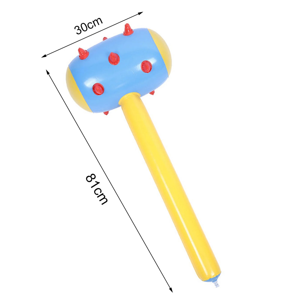 Inflatable Toy PVC Wolf Teeth Hammer R9923