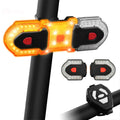 Wireless Control Bike Turn Signal Light Waterproof Front Rear Safety Warning Light U7083