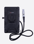 V-Mount Battery Adaptor Plate with D-tap Output and 6 Pin LEMO Connector M667