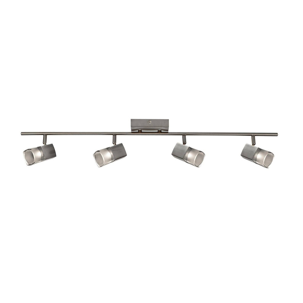 25W Metro Fixed Rail LED Light Satin Nickel W488