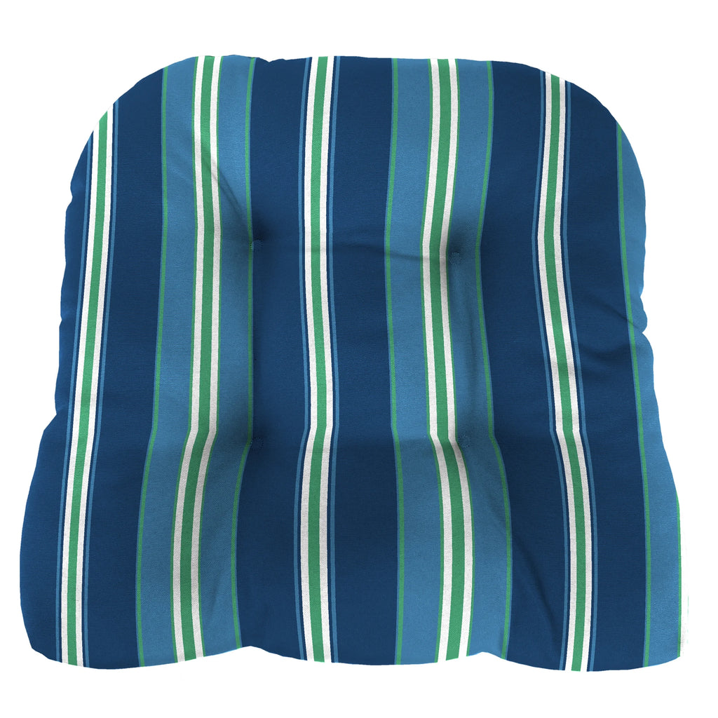 3-Piece Tufted Outdoor Cushion Set with Wicker Bench Cushion and 2 Wicker Seat Cushions X502646