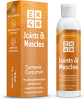 2X4 Turmeric Curcumin Supplement 250 mg, Liposomal Liquid, Non-GMO, 30 Servings, 6 fl oz H782442