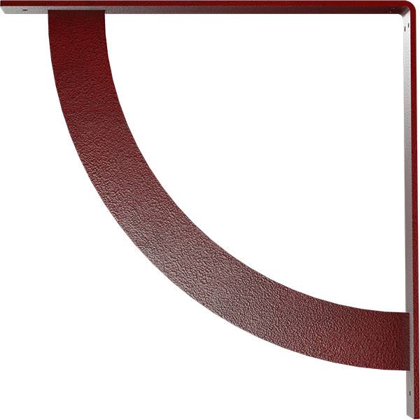 Hammered Bright Red Steel Bracket P15997