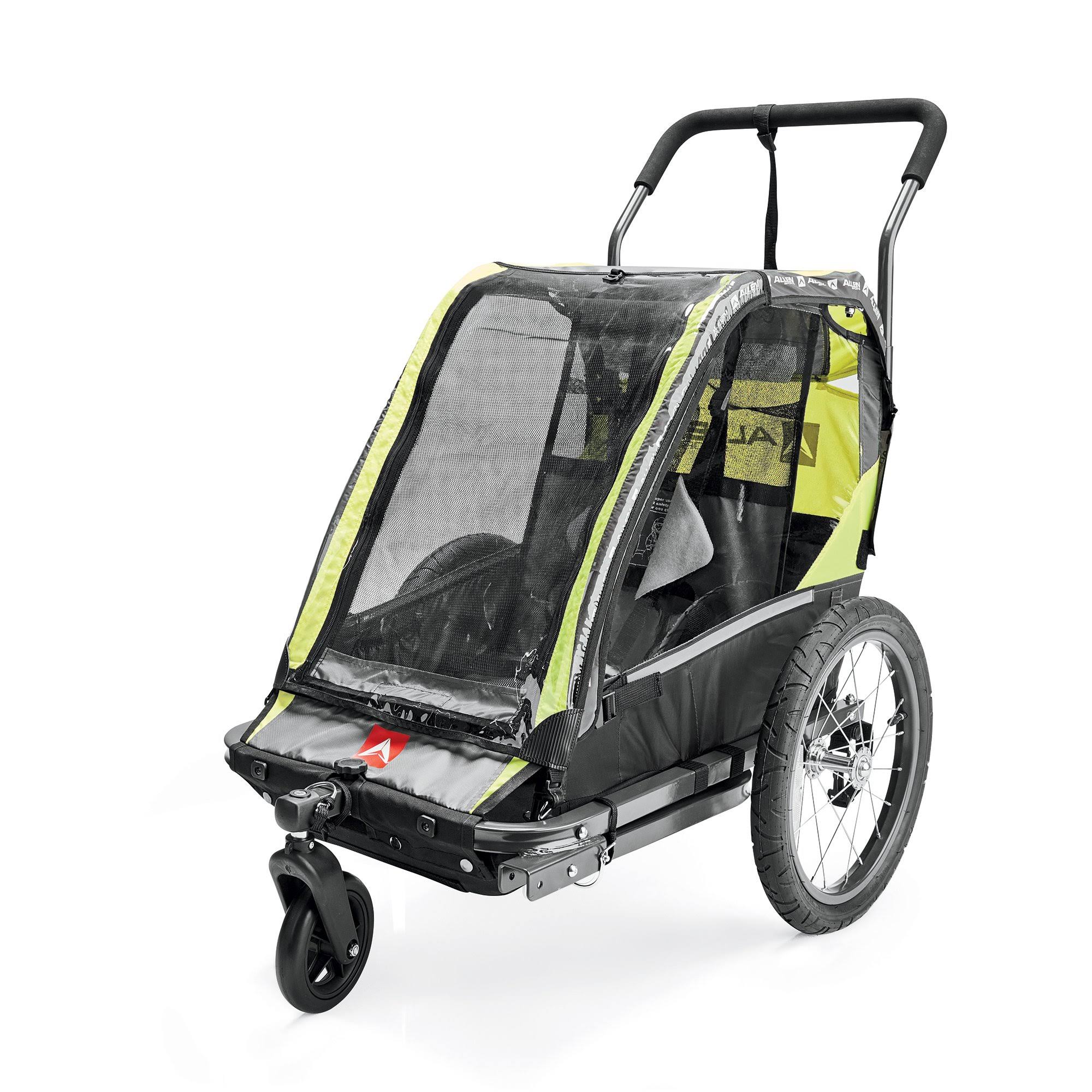 2-Child Bicycle Trailer and Stroller, Orange M477265
