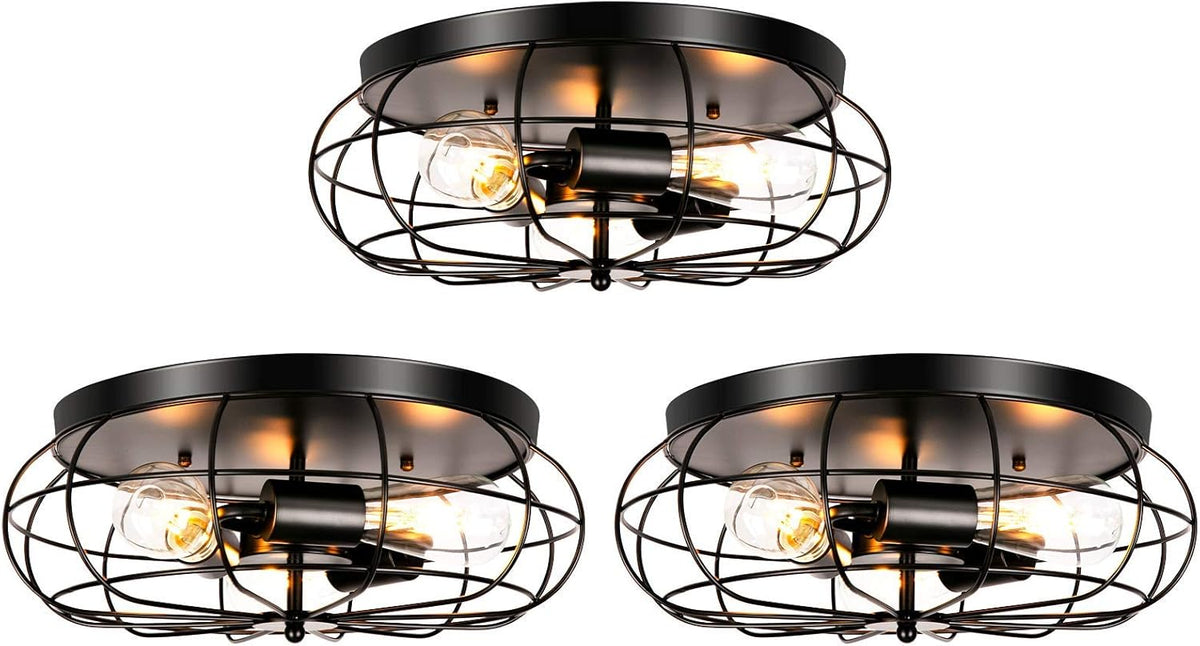 Vintage Semi Flush Mount Ceiling Light T91937