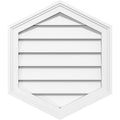 42x22W x 38x22H PVC Gable Vent X6899