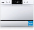 White Countertop Dishwasher with 6 Place Settings O316