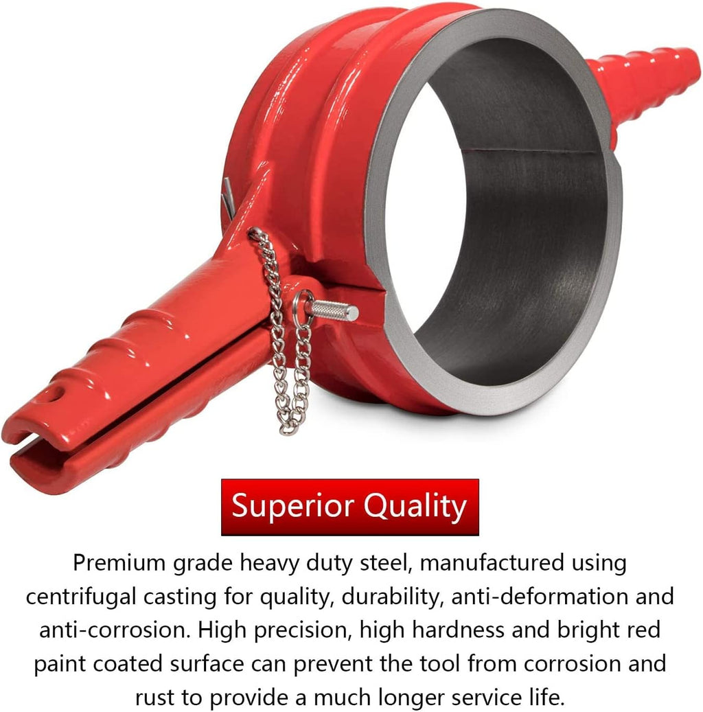 Piston Ring Compressor Tool with 5.4 bore, Anti-Polishing Ring Adapter (4 PCS) M3918