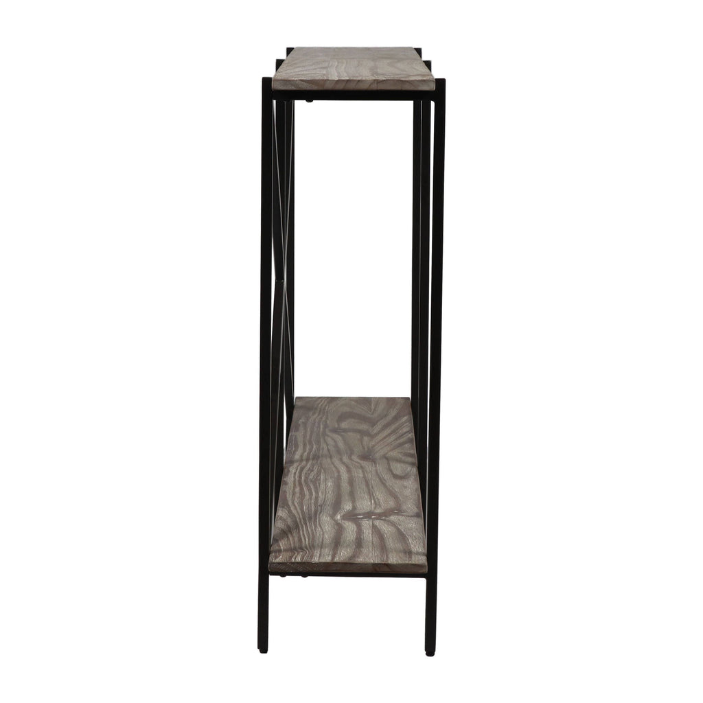 Gray Washed Solid Pine Console Table M35953