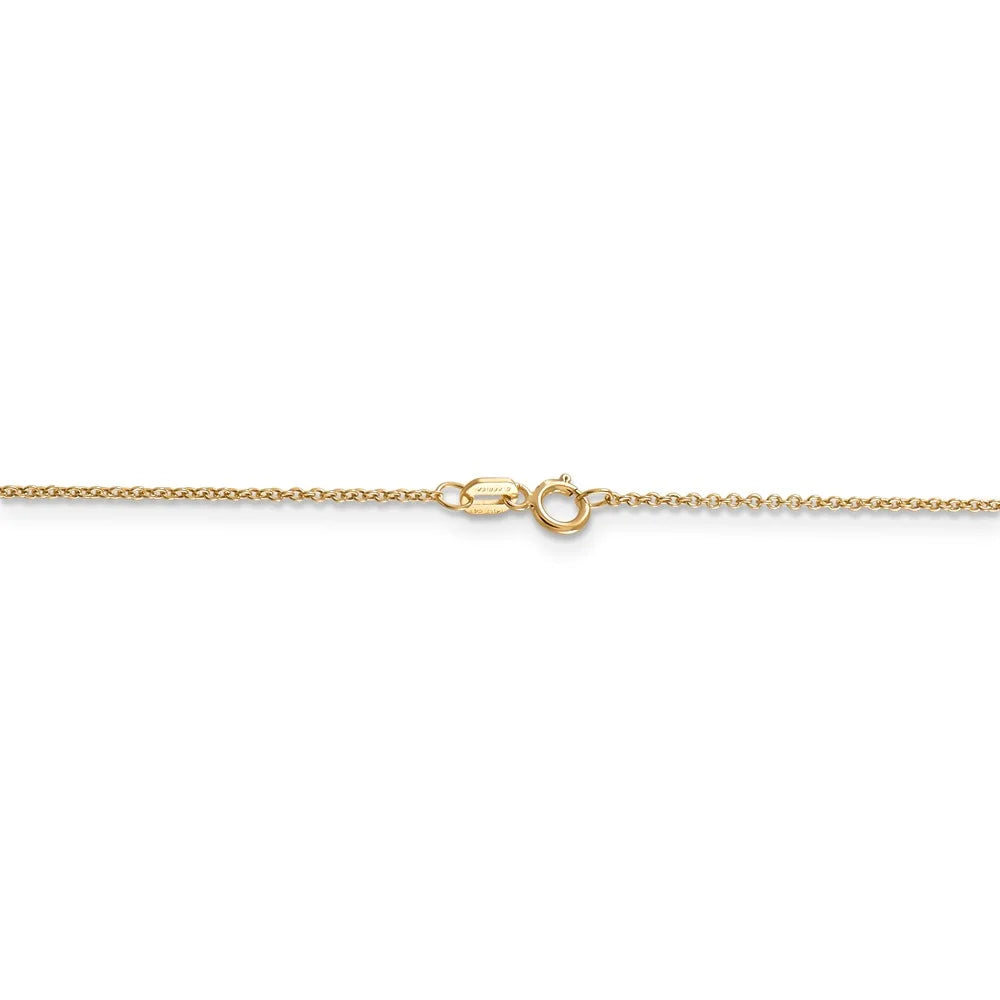 14k Yellow Gold Compass Necklace C847445