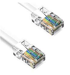 150ft Cat5e Ethernet Non-Booted Cable White F321767