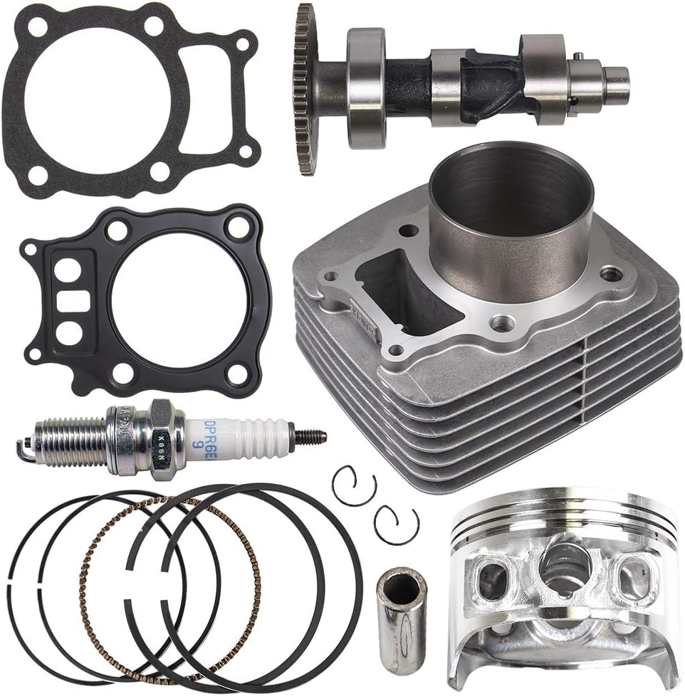 Cylinder Piston Camshaft Gasket Top End Kit For Honda Rancher TRX350 F821
