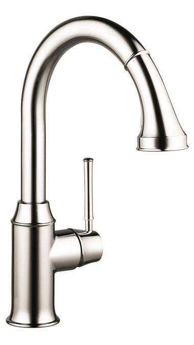 Steel Optik 2-Spray HighArc Pull-Down Kitchen Faucet M257328