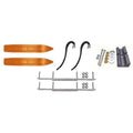 7 1/4 inch Snowmobile Skis with 7.5 inch Shaper Bars Complete Kit K815232