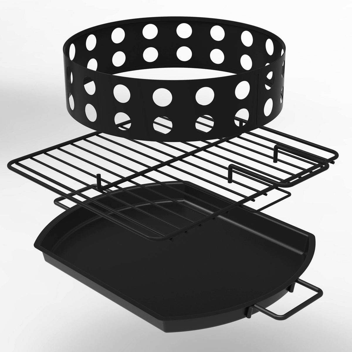 Heavy-Duty Vertical Charcoal Smoker L880366