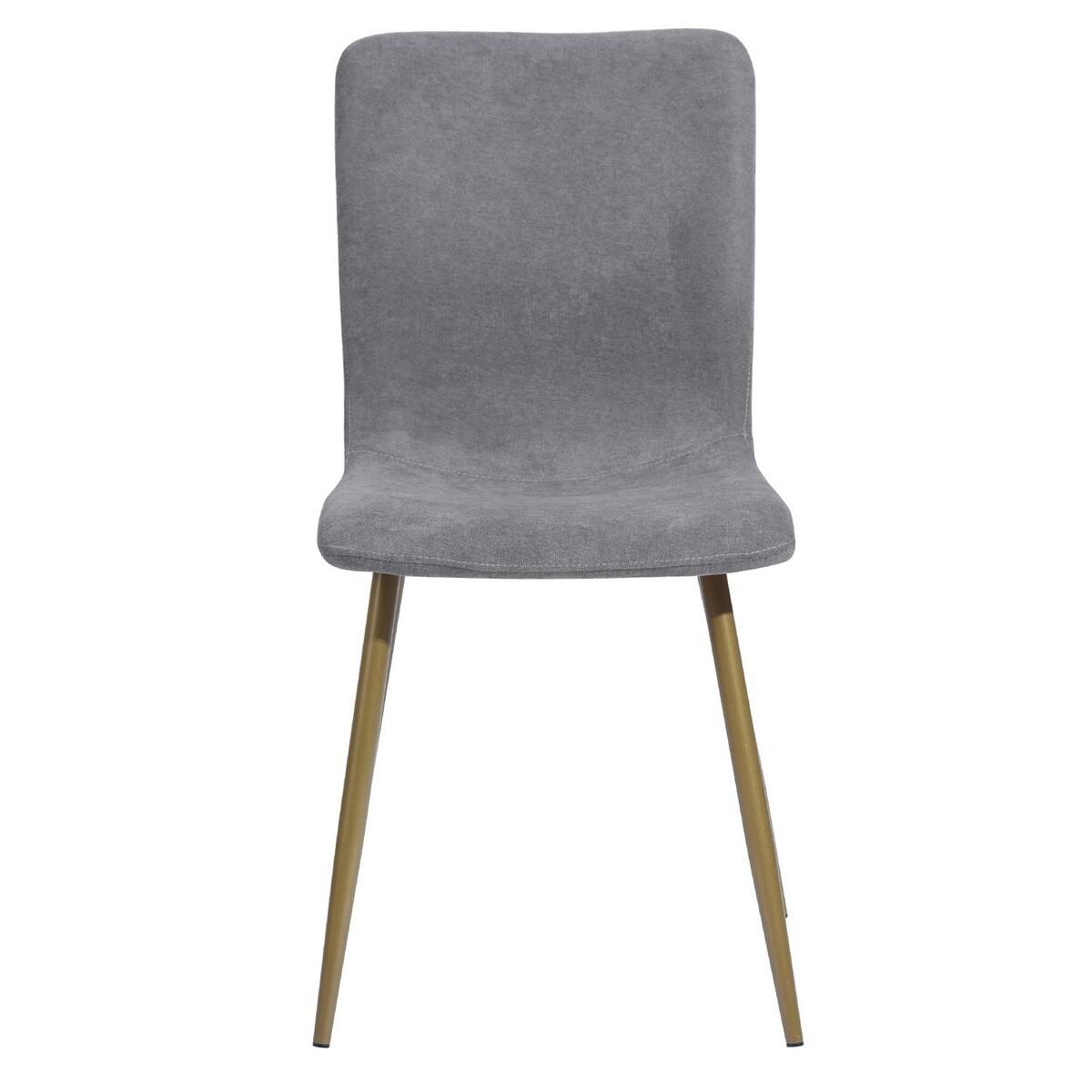 Dark Grey Upholstered Dining Chair (Set of 4) E8730