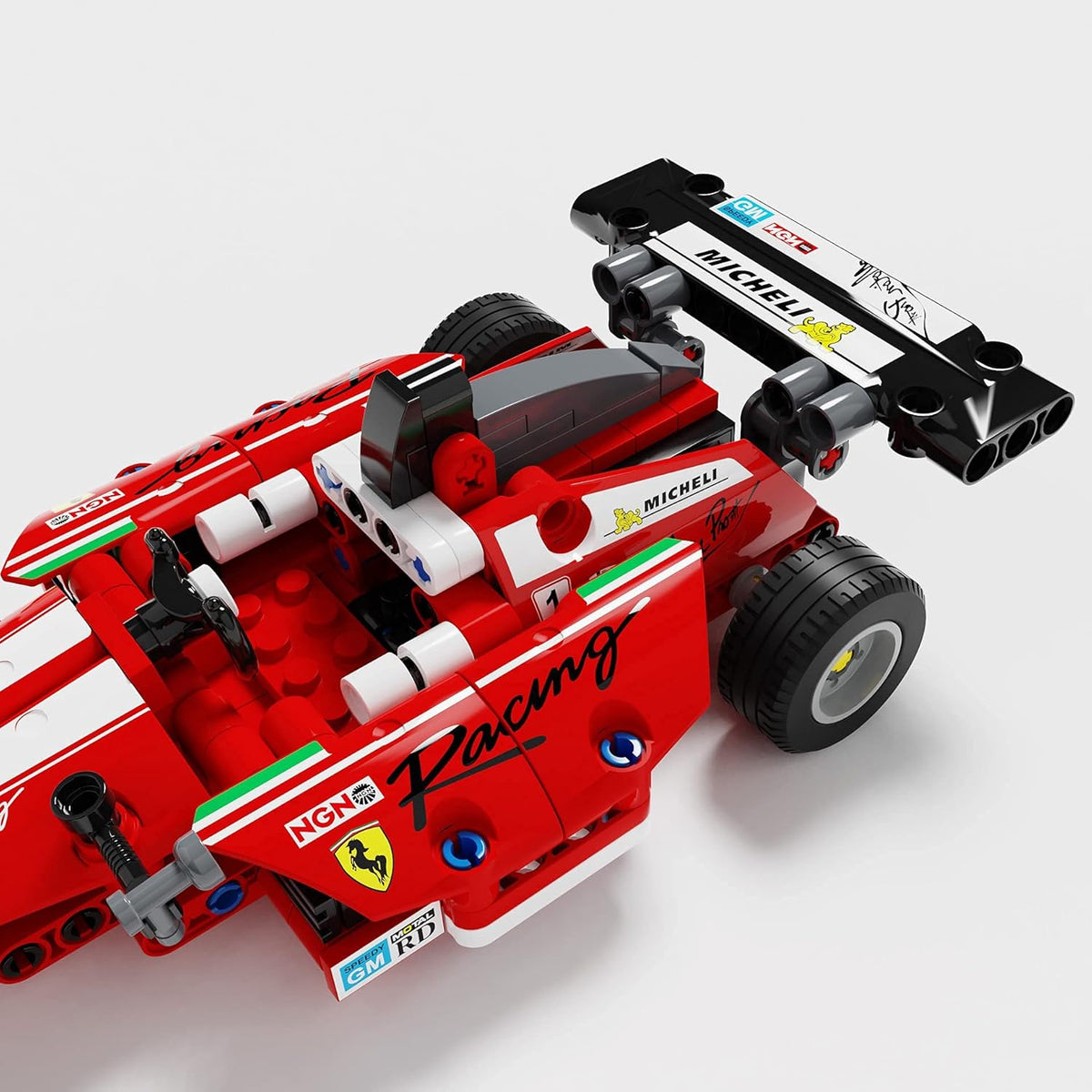 228 Pieces Building Pull Back Racecar Toys H46143