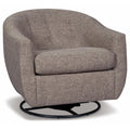 Taupe Tufted Swivel Glider A10419