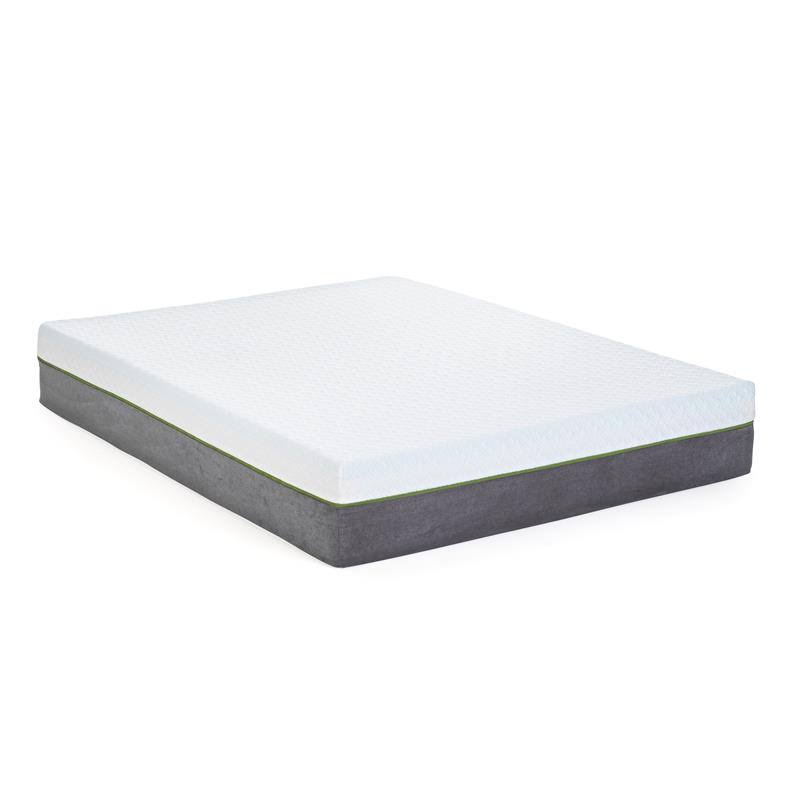 White Twin Long Mattress and Bed Base Z37000