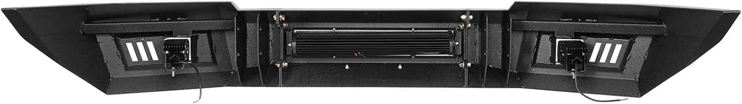 Front Bumper with License Plate Mount and LED Lights K277