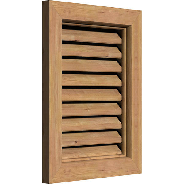 Unfinished Functional Vertical Gable Vent G626040