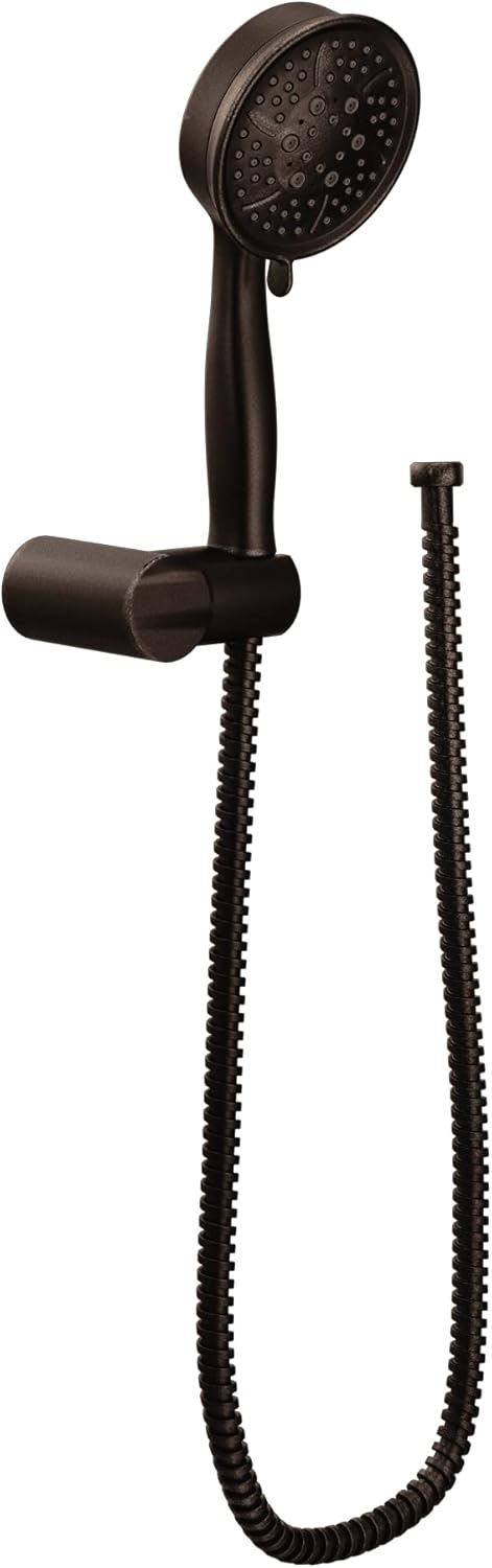 Chrome Handheld Shower with Wall Bracket and 69-Inch Hose R628832