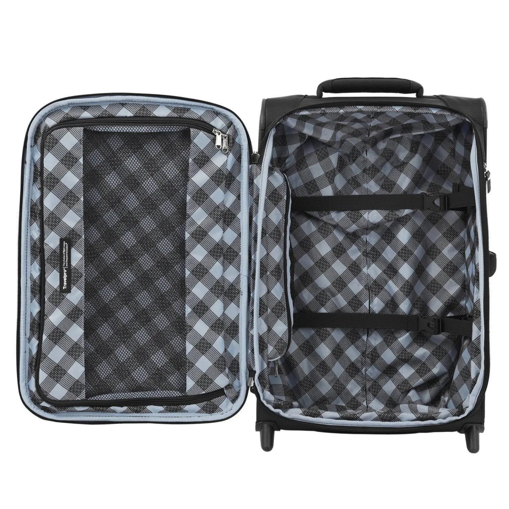 Azure Blue Expandable Carry On Rollaboard F159578