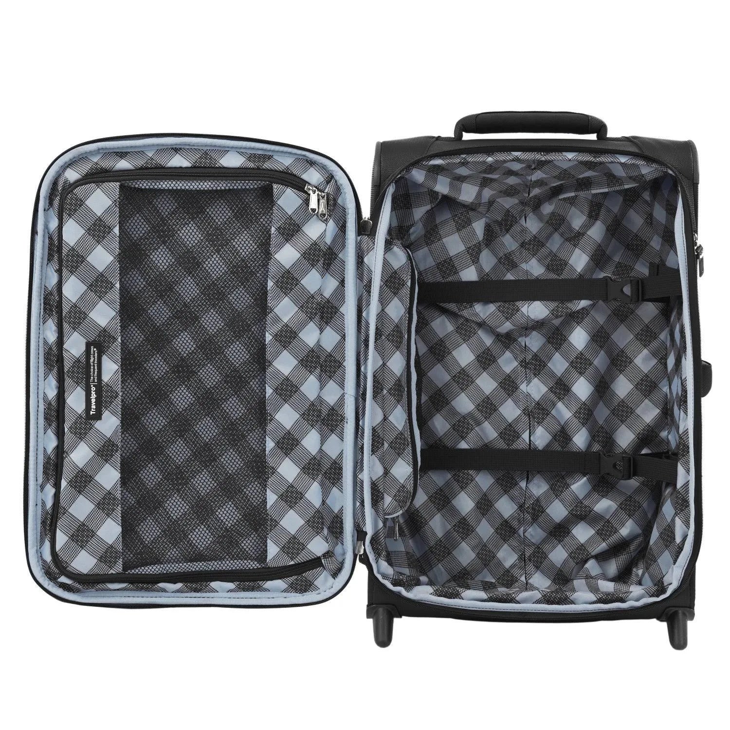 Azure Blue Expandable Carry On Rollaboard F159578