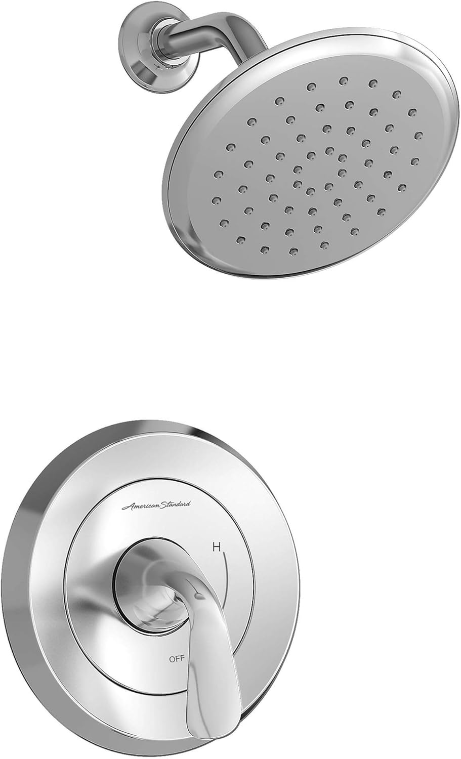 Polished Chrome Shower Trim Kit with Shower Head G158