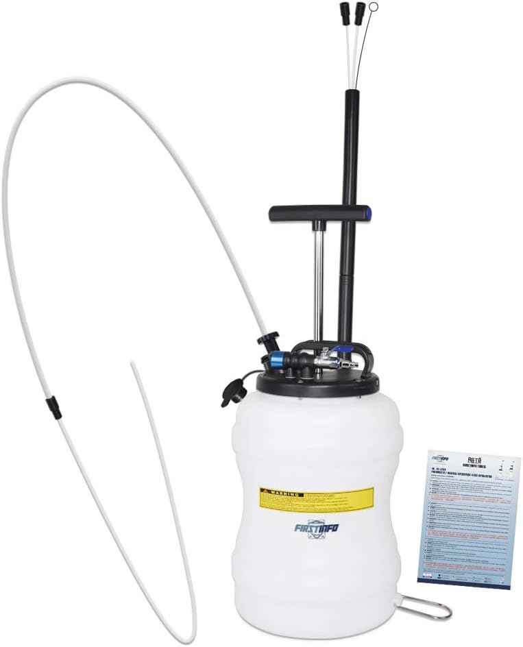 6.5L Pneumatic/Manual Oil Extractor Pump with Extra Hose & Sealing Cap T909120