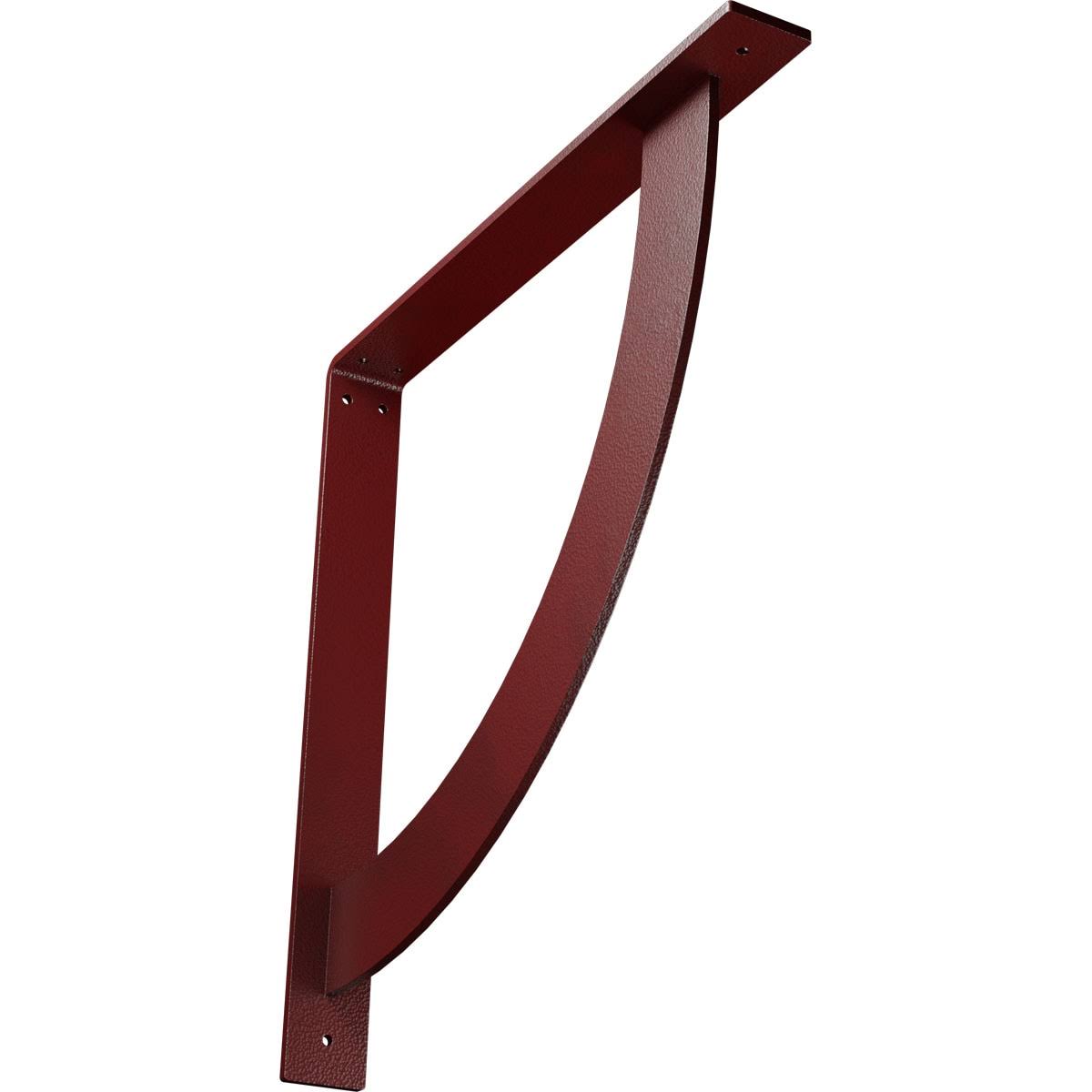 Hammered Bright Red Steel Bracket P15997