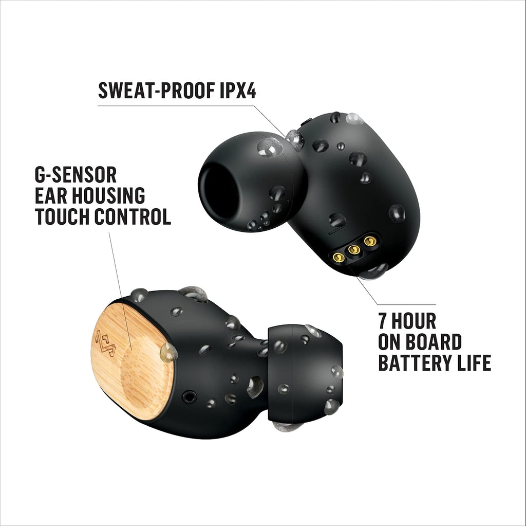 True Wireless Earbuds with Microphone, 32 Hours Total Playtime B796