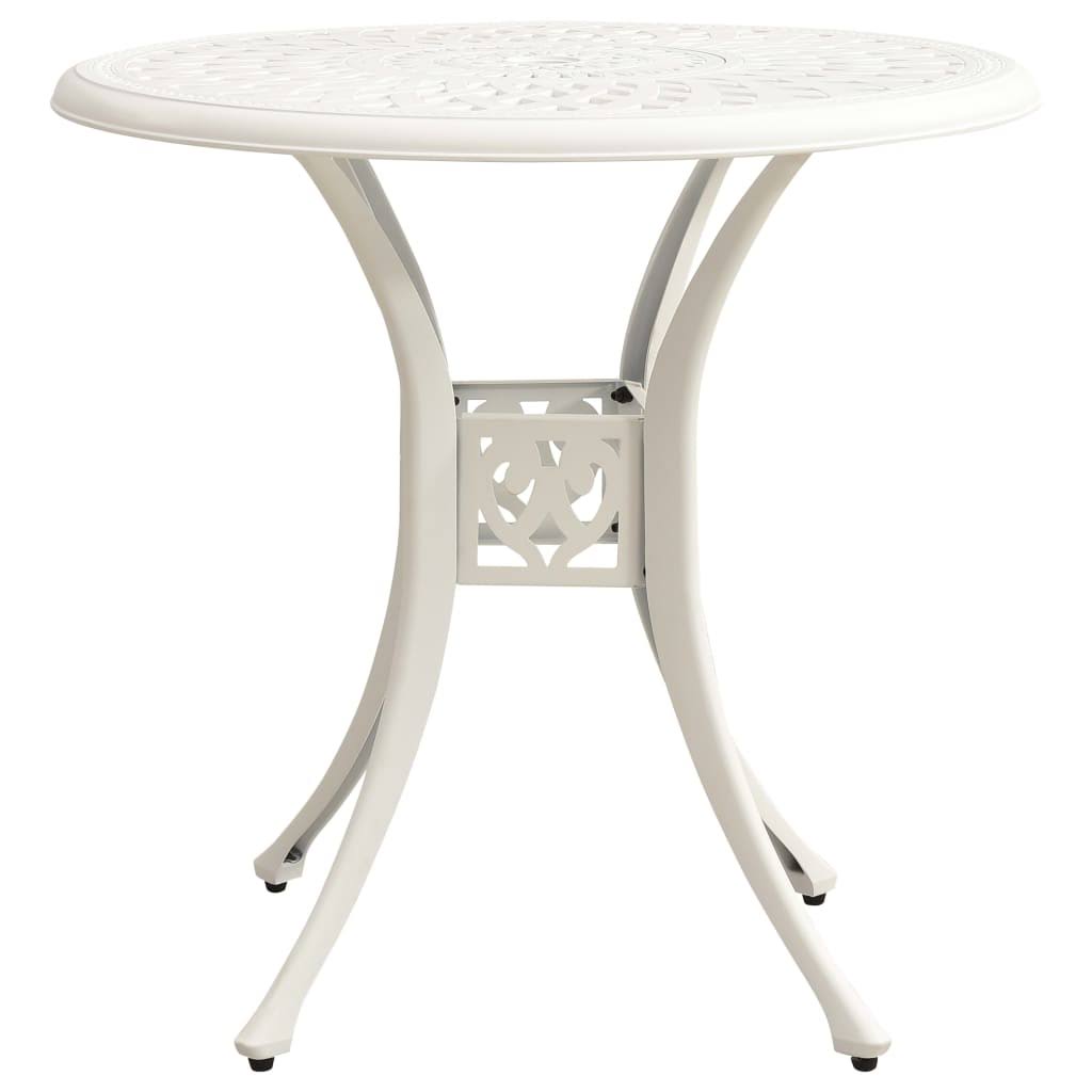 Black Cast Aluminum Garden Table B6917