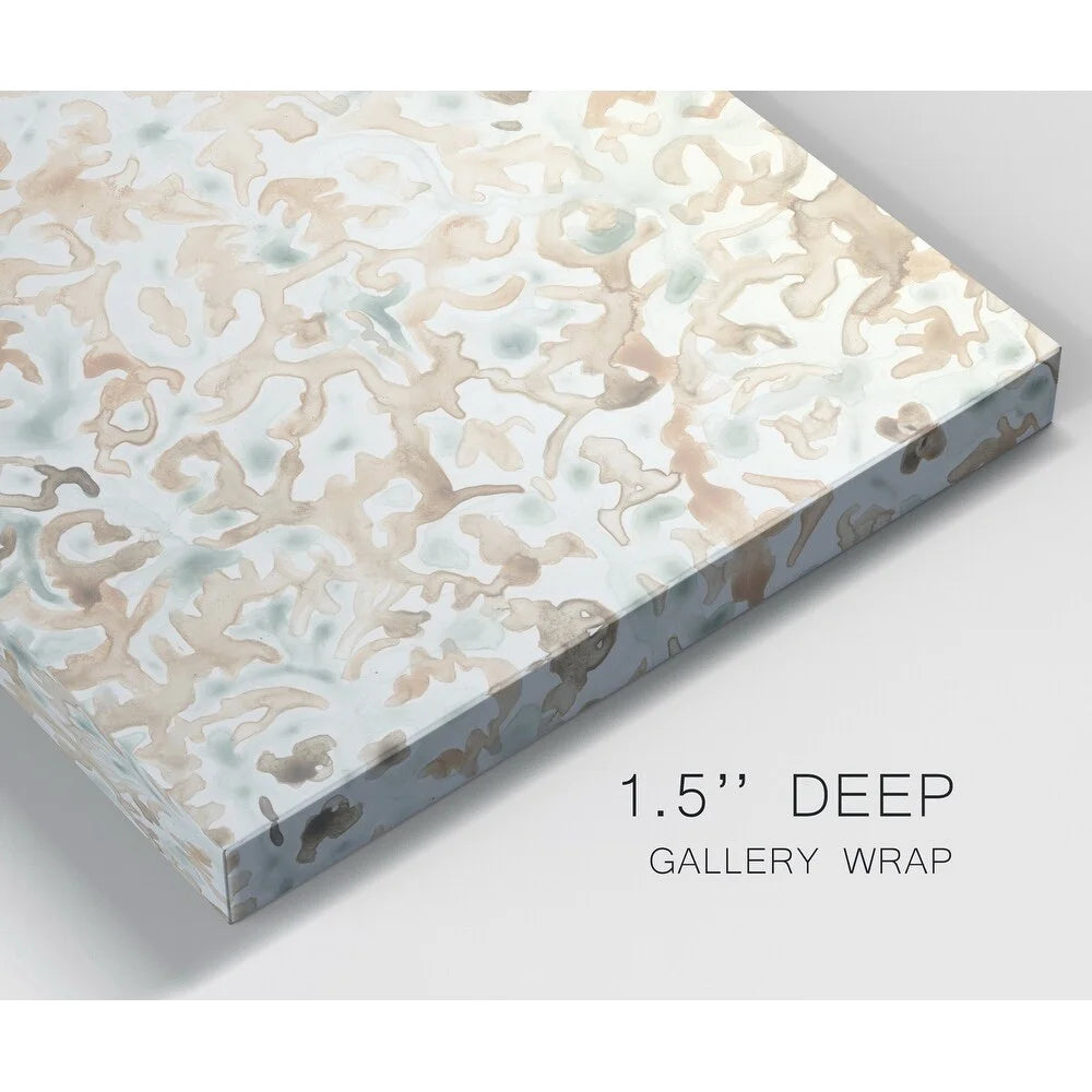 Terracotta Garden Tile II Gallery Wrapped Canvas 10x10 A6033
