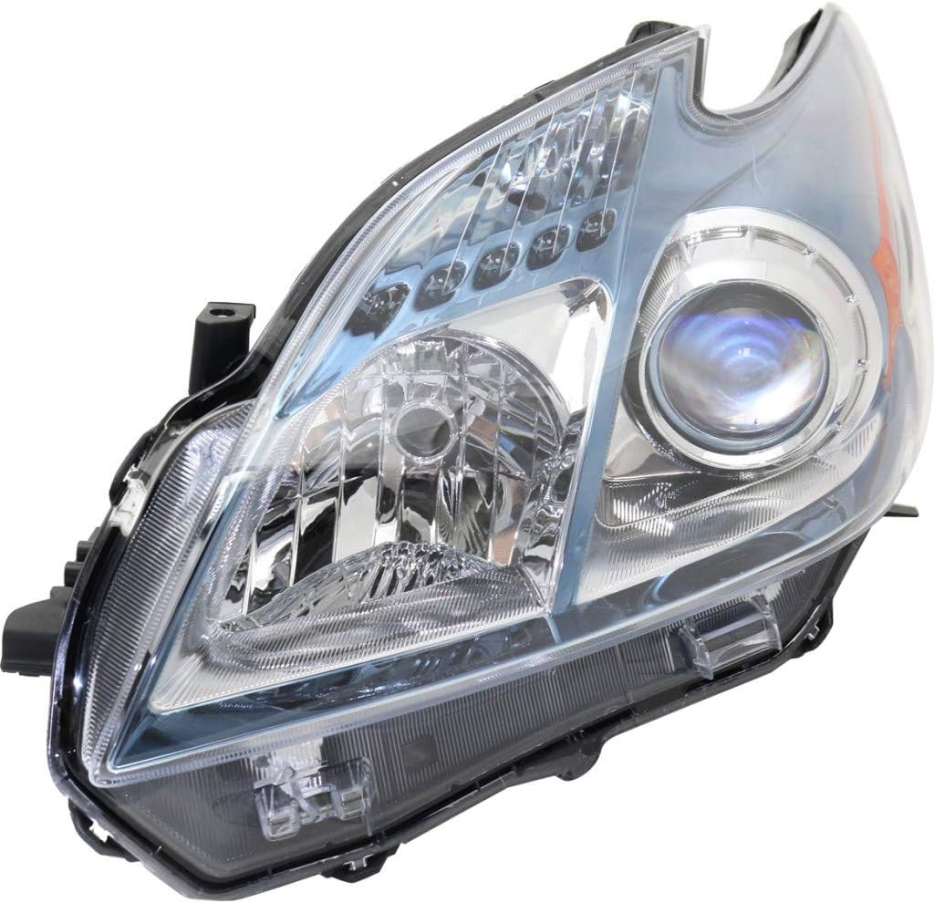 Headlight Assembly Unit Pair for Toyota Prius Plug-in 2012 2013 2014 R7731