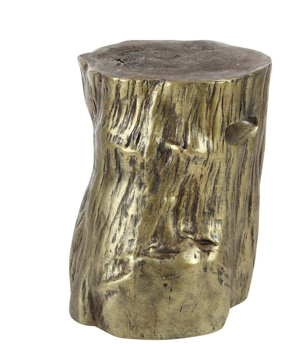 Pale Gold Fiberglass Foot Stool T768739